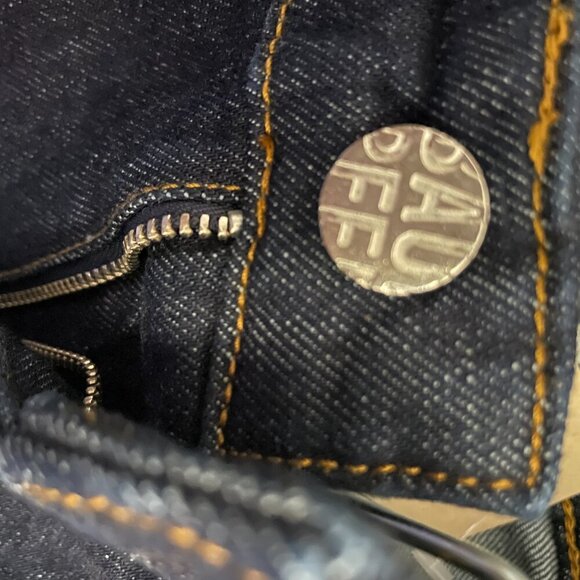 BAUM UND PFERDGARTEN Nara Wide-Leg Ankle Crop Dark Denim Jeans Sz 34 (US 2) - Picture 14 of 15